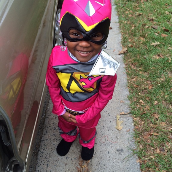 Pink Power Rangers Costume