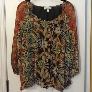 Beautiful dress barn blouse