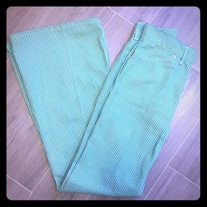 VINTAGE green LEVIS, pinstripe size 25