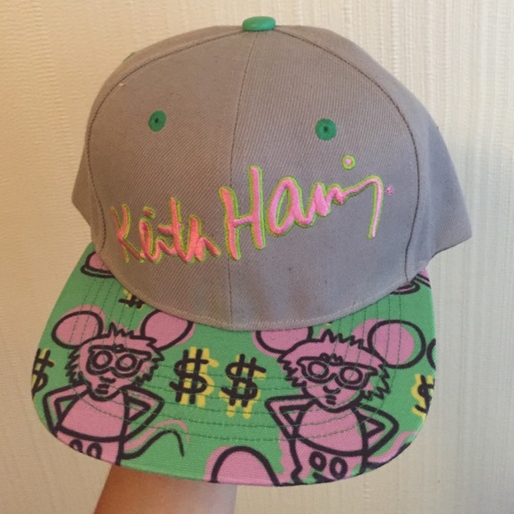 NWT Joy Rich Keith Haring Hat