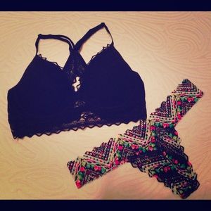 Victoria Secret razor back bralette