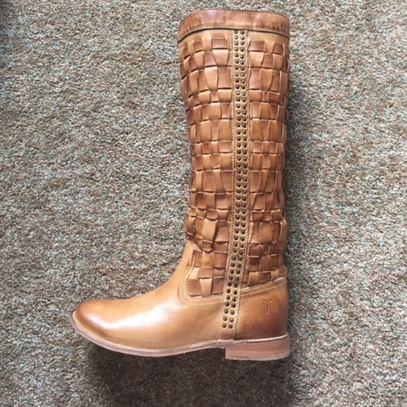 Frye Paige boots worn once!