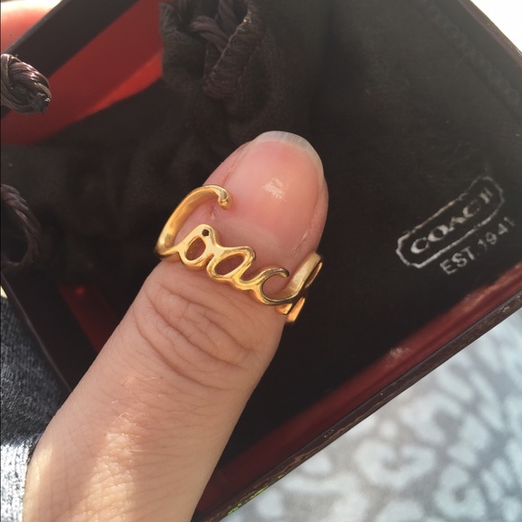 Coach ring