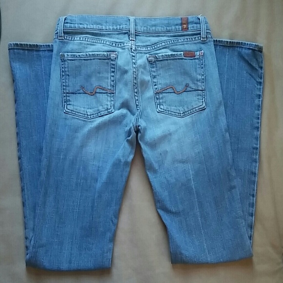 Used 7 for All man kind jeans size 30 boot cut