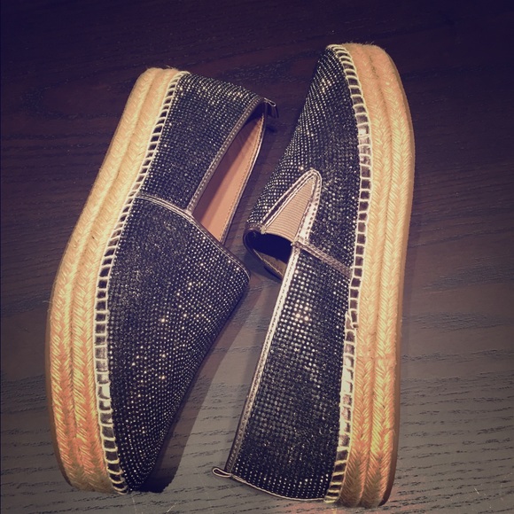 bling espadrilles