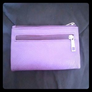 Purple BDG Wallet with gold accents