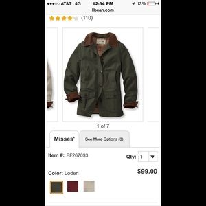 L.L Bean Women's Coat