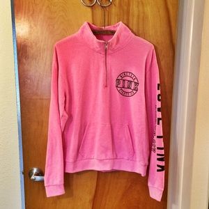 PINK half zip