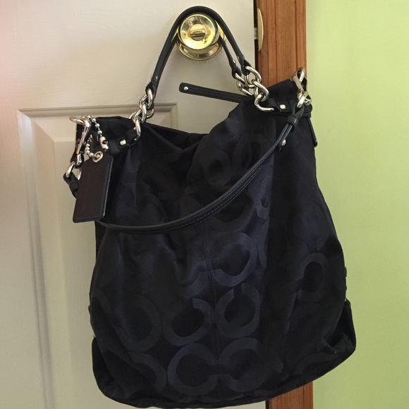 Black coach bag