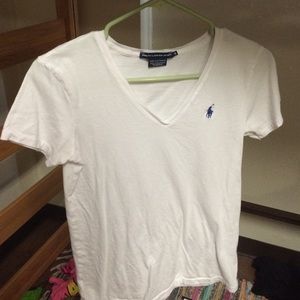 White Polo Ralph Lauren sport