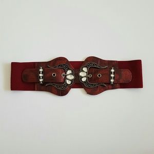 NWOT | Red Fashion Belt