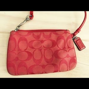 Authentic Coach wristlet