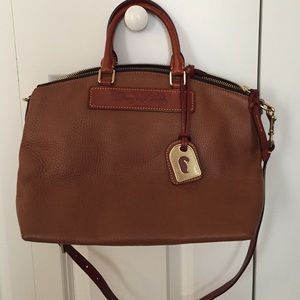Dooney and bourke leather handbag.