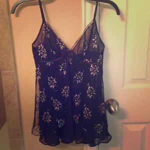 Black sexy baby doll lingerie