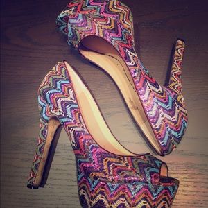 Betsey Johnson platform sandals
