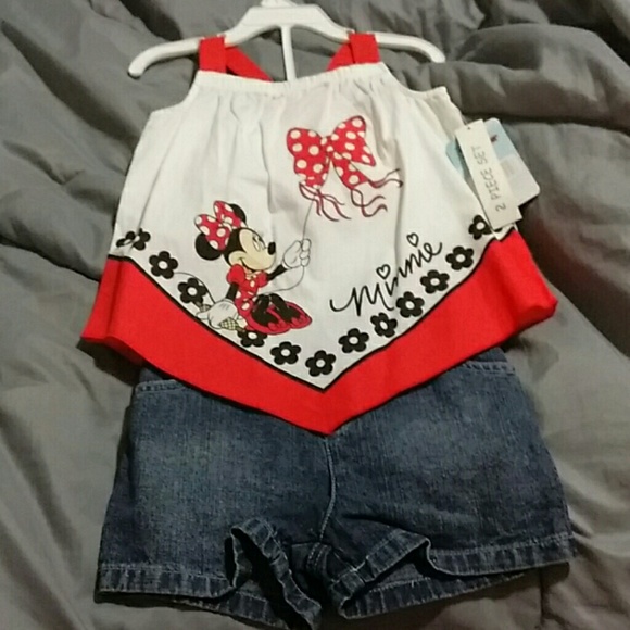 Disney Minnie Mouse jeans set