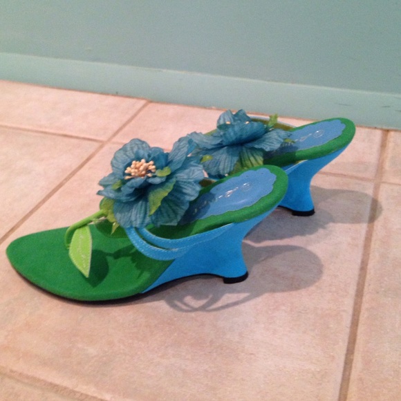 Lollipop Wedge Sandal