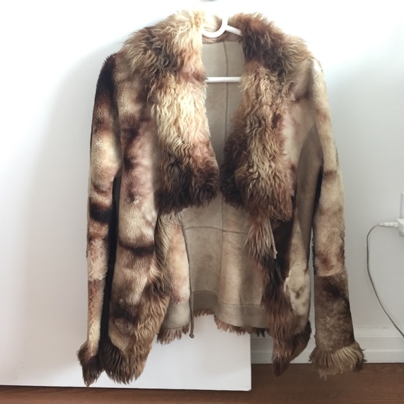 Reversible fur coat - Picture 1 of 4