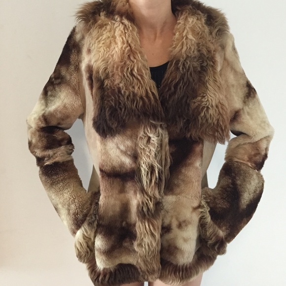 Reversible fur coat - Picture 3 of 4