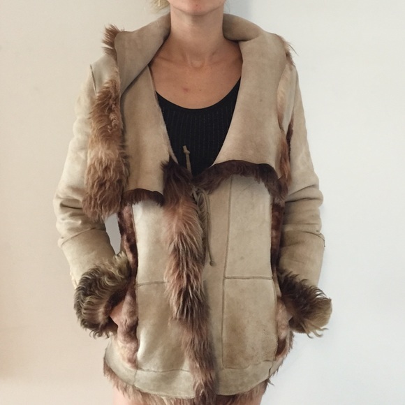 Reversible fur coat - Picture 4 of 4