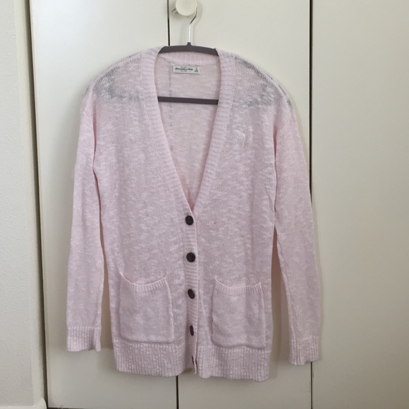 Light pink cardigan new.