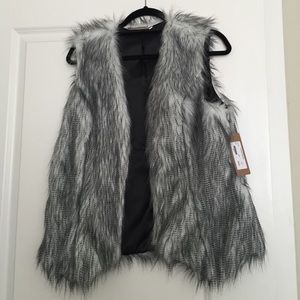 ON SALE Faux Fur Vest *New with Tags*