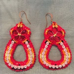Handmade Beaded earrings