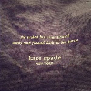 Kate Spade large dust bag