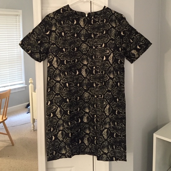 Snakeskin dress