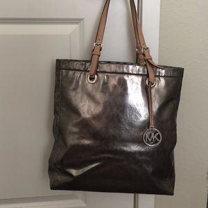 Michael Kors Metallic Tote