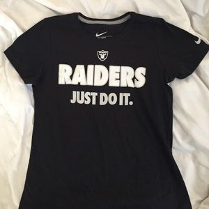 Raiders women's t shirt Nike