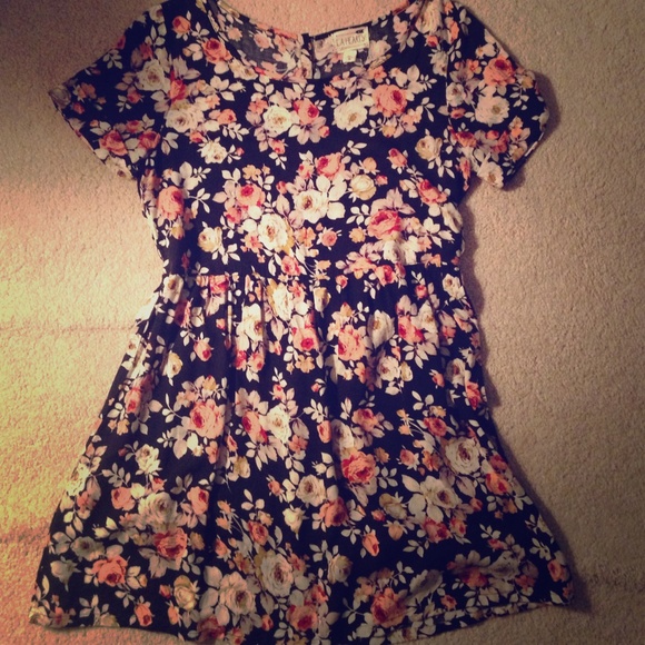 Vintage Floral Dress