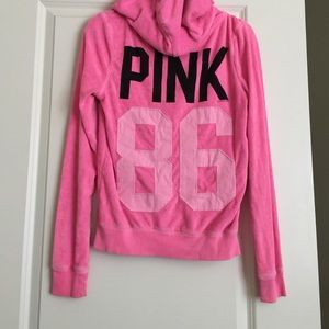 Victoria's Secret Towel Zip-up Jacket