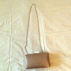 BLUSH PINK JESSICA MCCLINTOCK CLUTCH