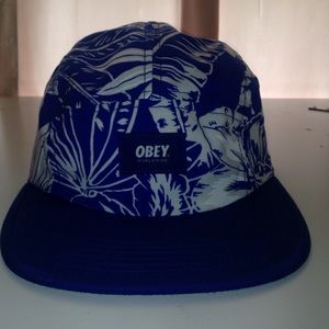 obey 5 panel hat