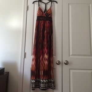 Fun colorful maxi dress