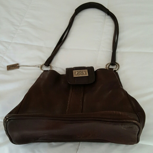 American Angel Brown Leather Purse