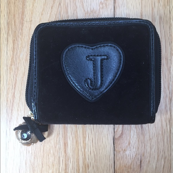 Juicy Couture Black and Gold Wallet - Picture 2 of 4