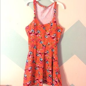 Coral Dress from Charlotte Russe