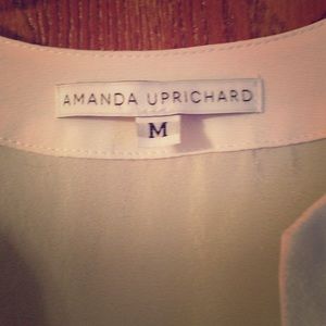 ⭐final sale⭐️Amanda Uprichard silk top