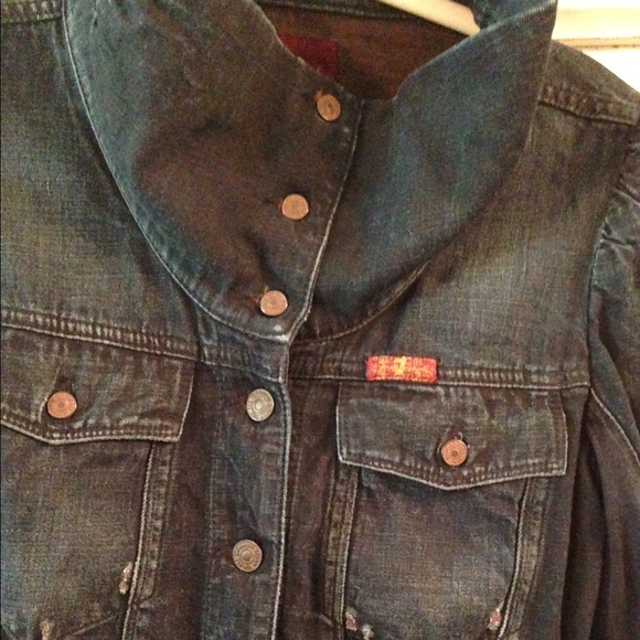 🍁🍂🍁7 for all mankind Demin jacket - Picture 2 of 4