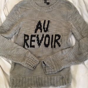 H&M never worn Au Revoir pull over sweater