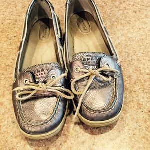 Silver Sperry Top-Sider's