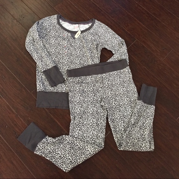 Victoria's Secret Thermal Animal Print Pajamas!