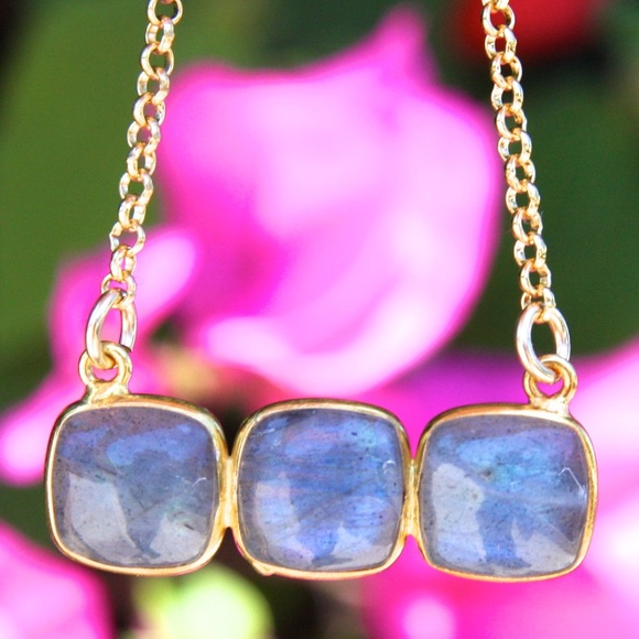 Labradorite Bar. NEW! - Picture 2 of 2