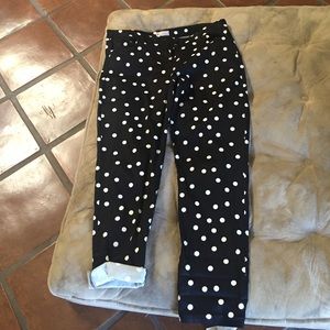 Cute Poka Dot pants for Summer or Fall!