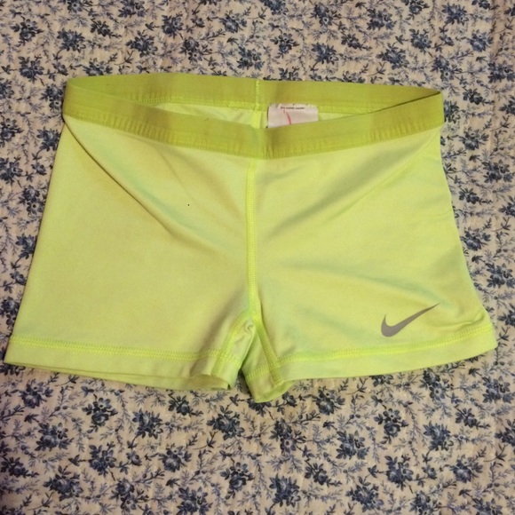 Nike Spandex Neon Yellow