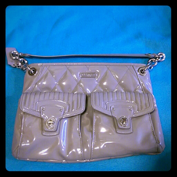 Gray coach purse!