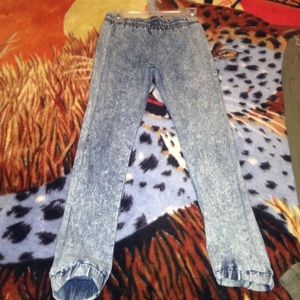Acid-Wash Joggers (Womens)