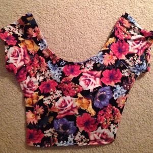 Floral Crop Top